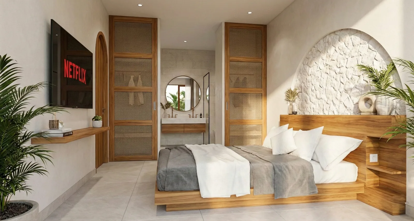 Interior or architectural detail of the Villa Dream