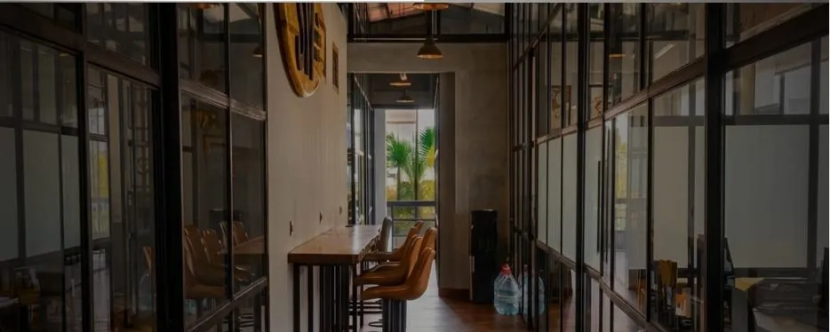 Corridor of the Lawang office